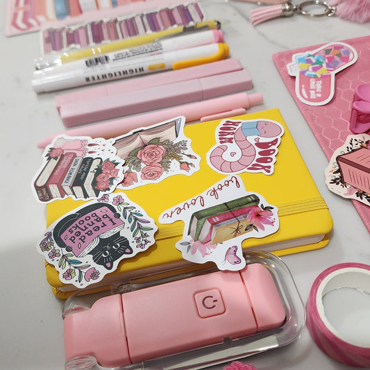 Yellow & Pink Bookish Bundle