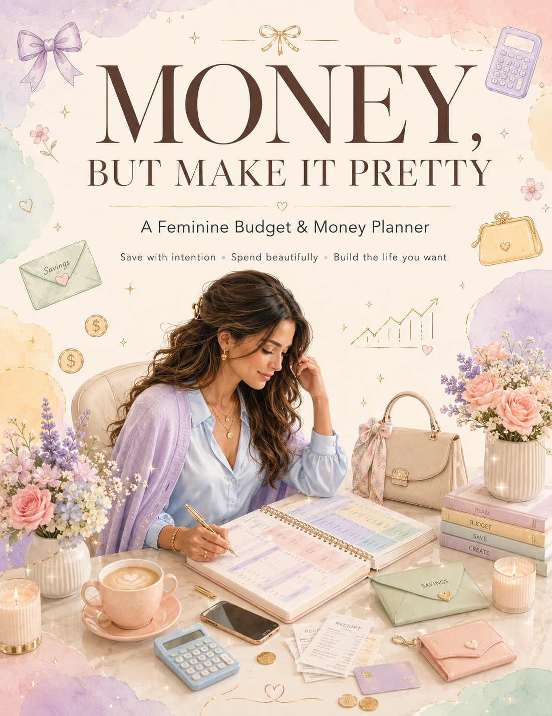 💸 Money, But Make It Pretty | Feminine Budget & Money Planner ✨